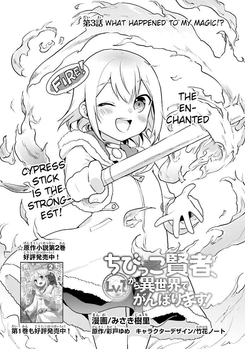 The Small Sage Will Try Her Best in the Different World from Lv. 1! Chapter 3 1